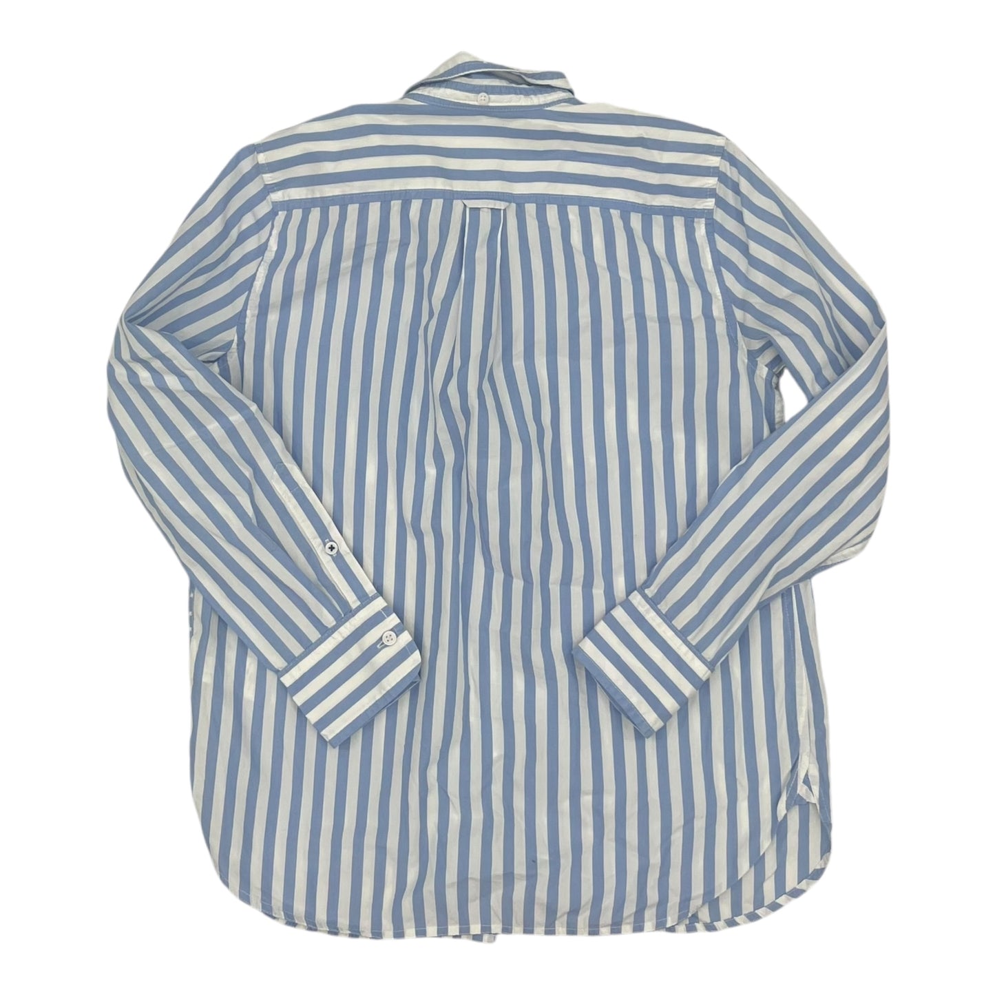 Top Ls By J. Crew In Blue & White, Size:S