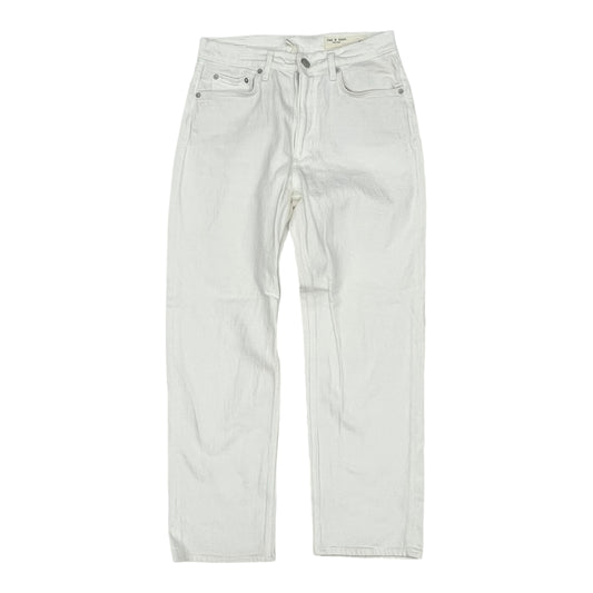 Jeans Straight By Rag And Bone In White, Size:6