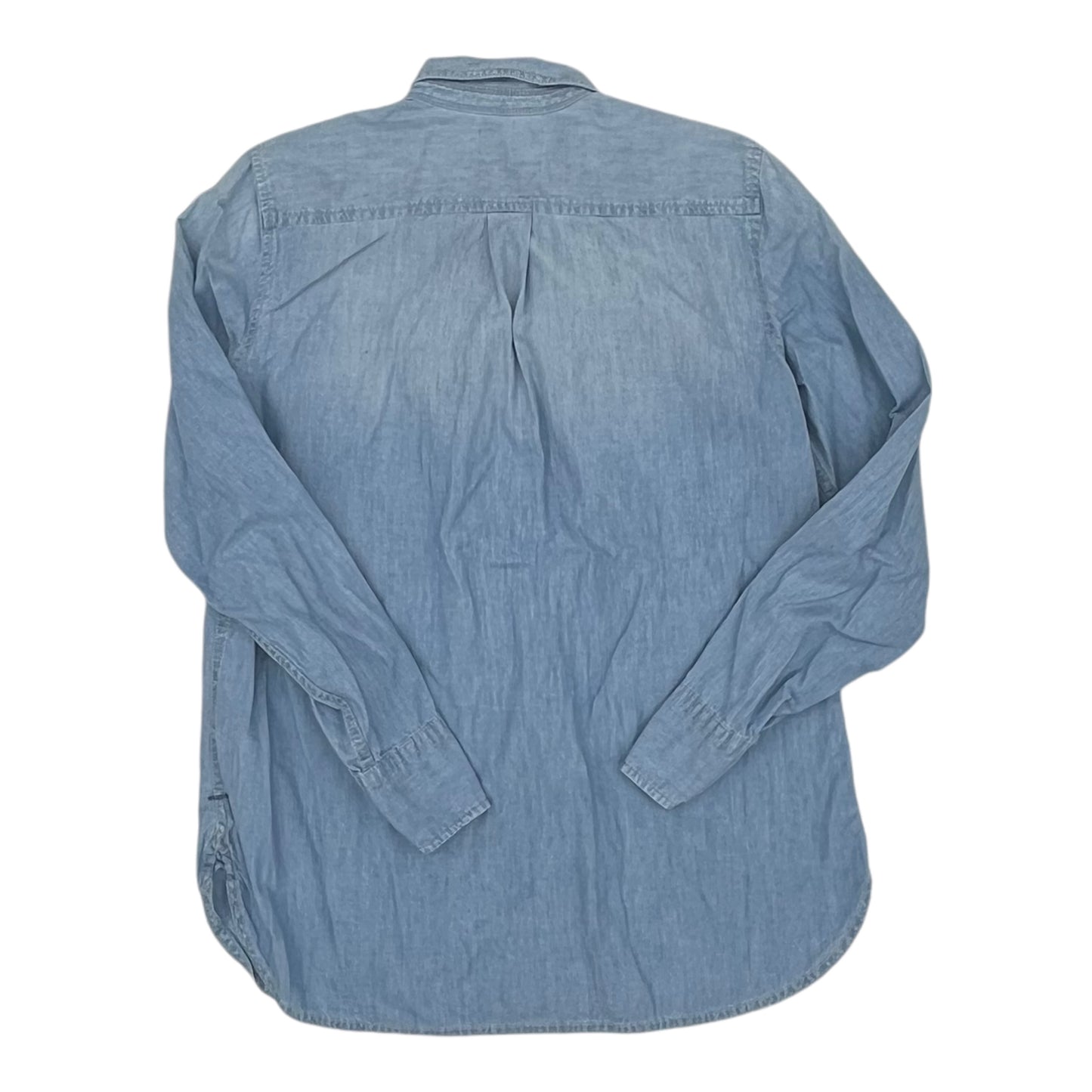 Top Ls By J. Crew In Blue Denim, Size:S