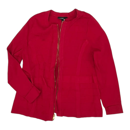 Cardigan By Lane Bryant In Red, Size:L