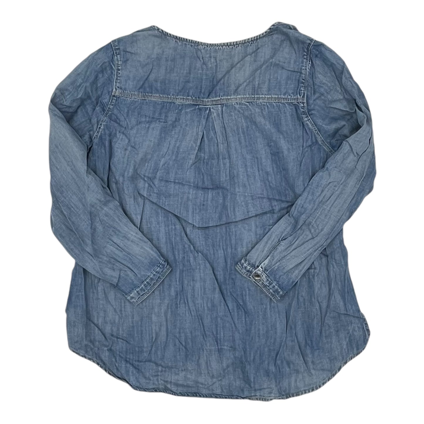 Top Ls By Lane Bryant In Blue Denim, Size:L