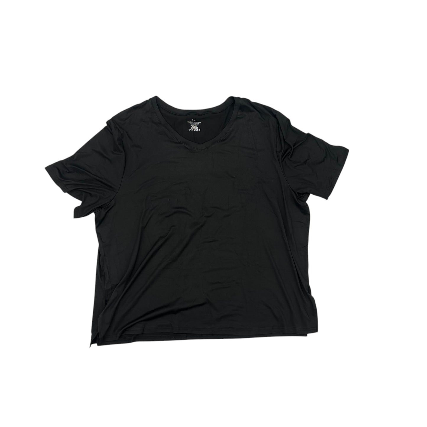 Athletic Top Ss By Cmf In Black, Size:2X