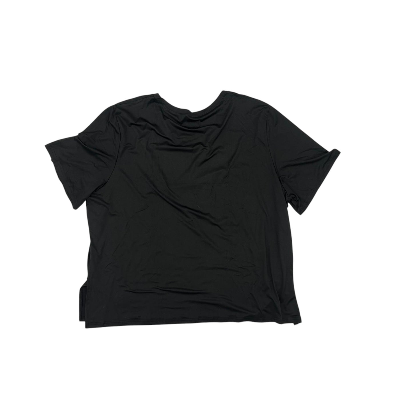 Athletic Top Ss By Cmf In Black, Size:2X