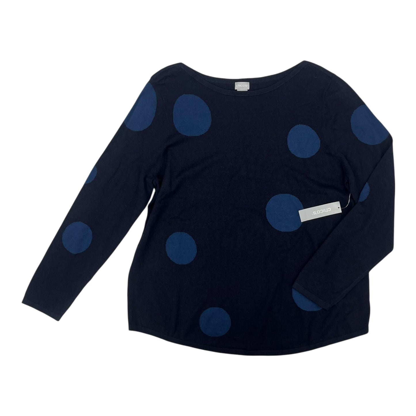 Sweater By Chicos In Blue, Size:Xl