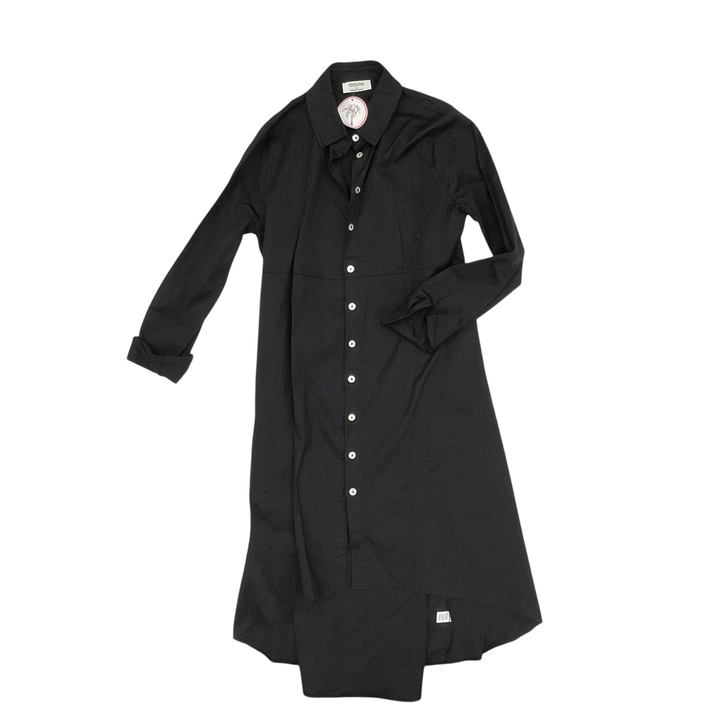 Dress Party Midi By Zenana In Black, Size:L