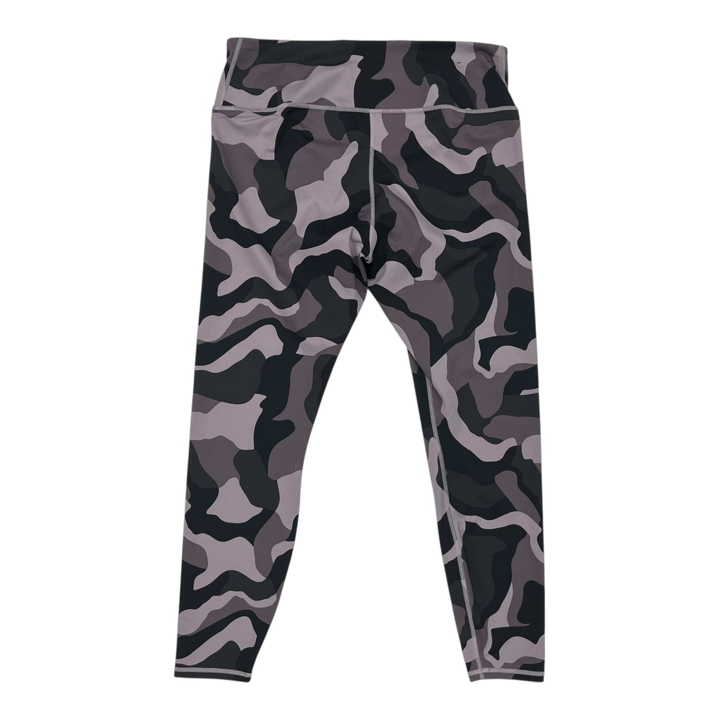 Athletic Leggings By Under Armour In Black & Purple, Size:Xl