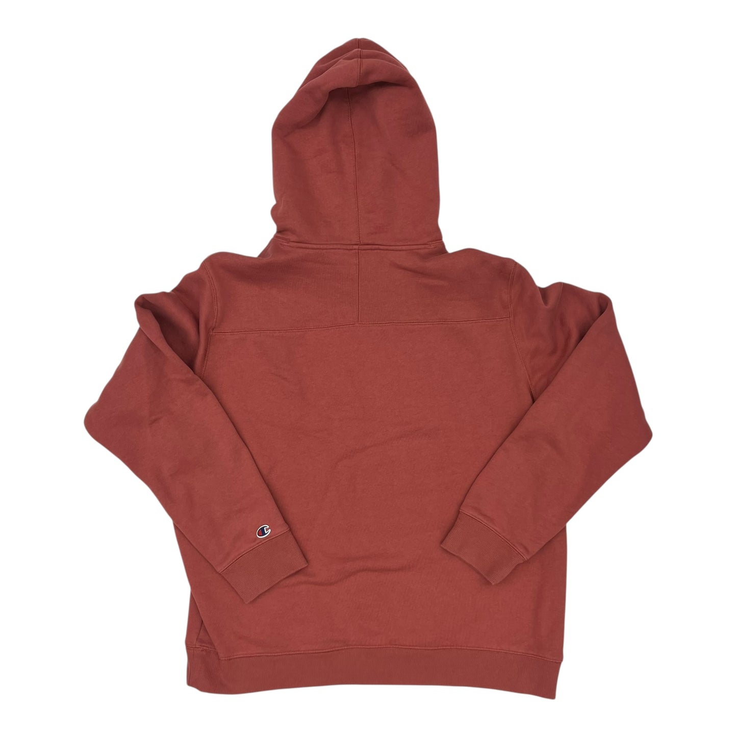 Athletic Sweatshirt Hoodie By Champion In Orange, Size:Xl