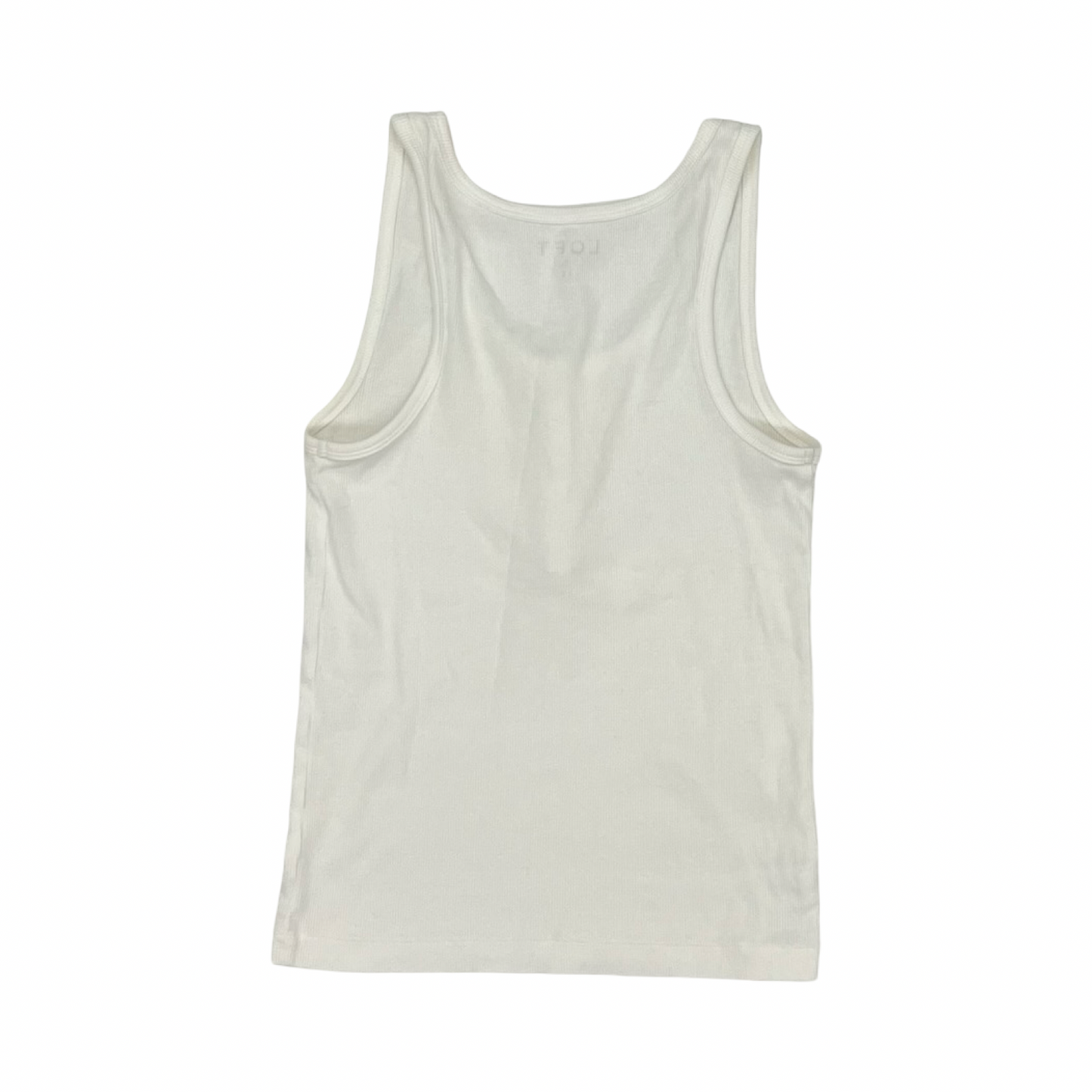 Top Sleeveless By Loft In White, Size:Xs