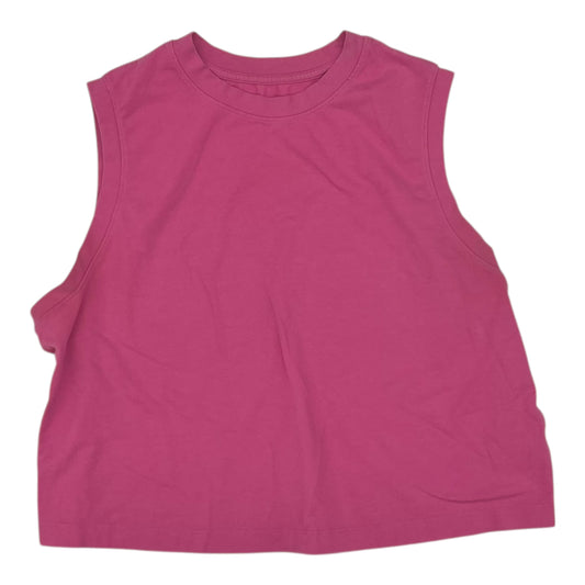 Top Sleeveless By A New Day In Pink, Size:Xl