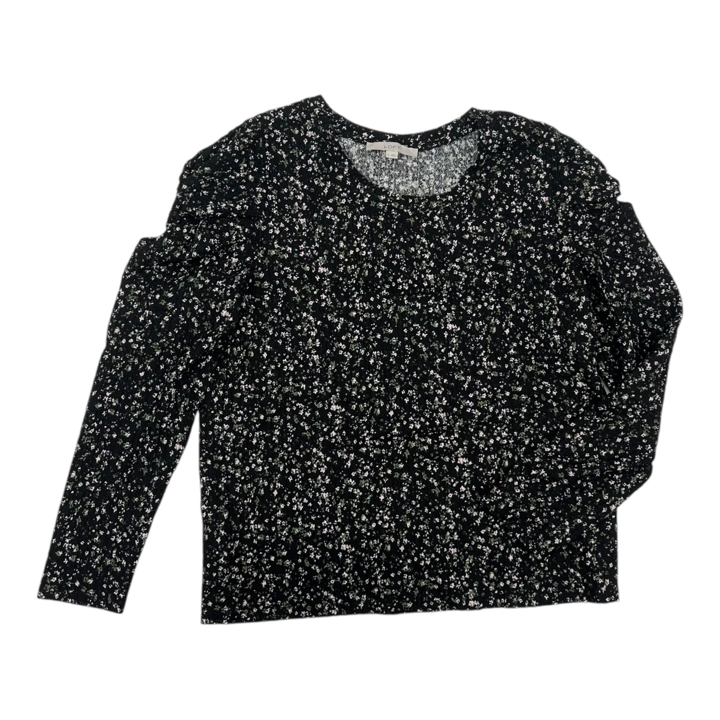 Top Ls By Loft In Black, Size:Xl