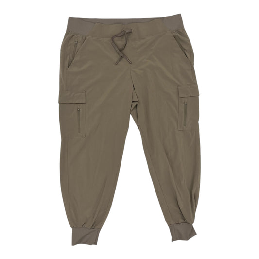 Athletic Pants By All In Motion In Brown, Size:Xl