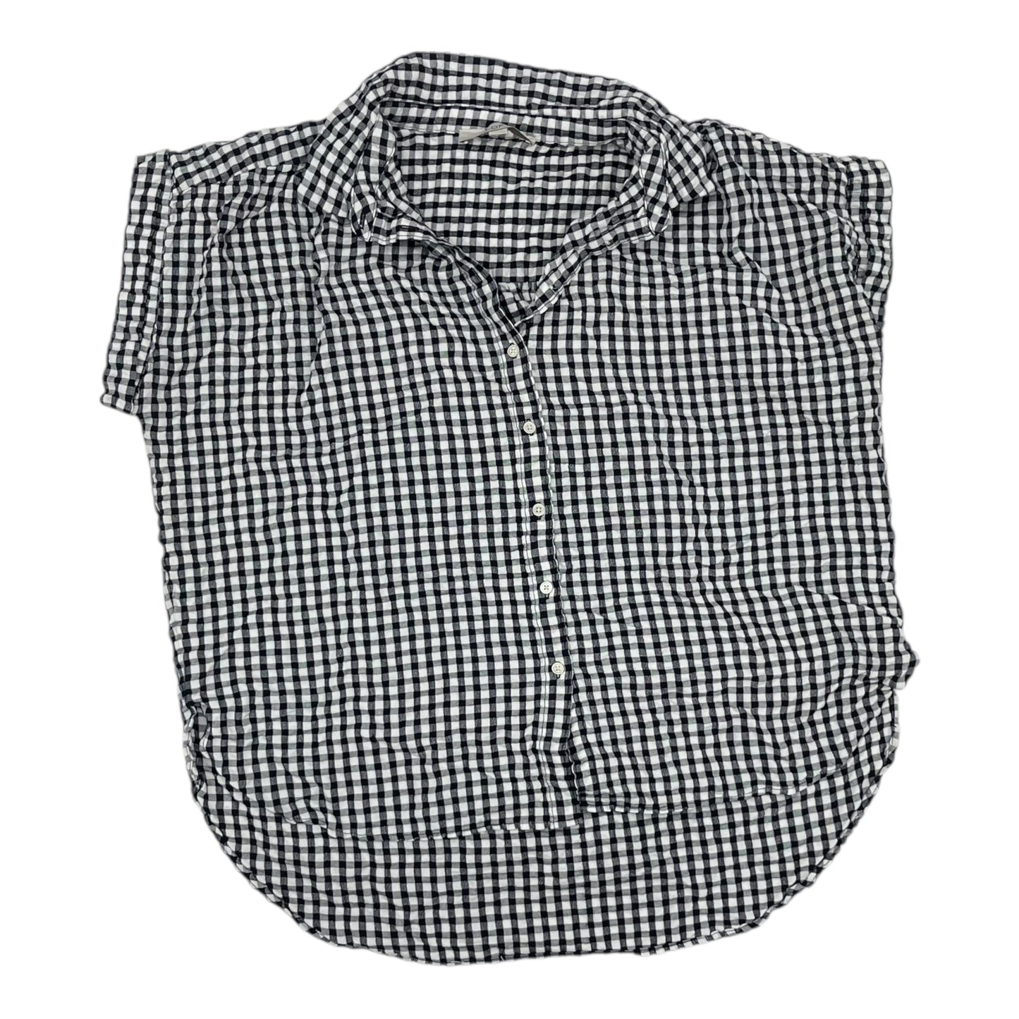 Top Ss By Loft In Blue & White, Size:Xl