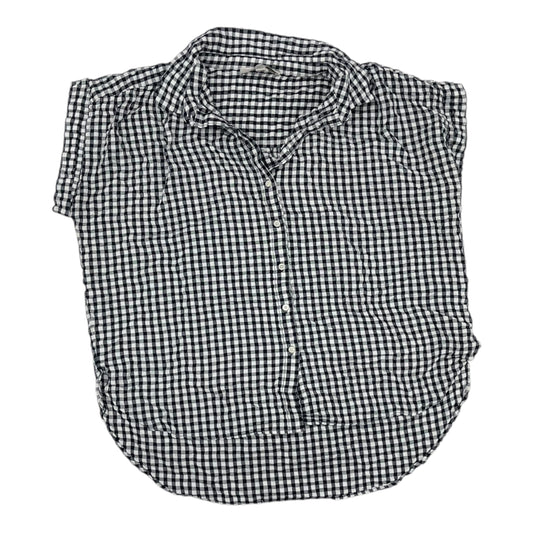 Top Ss By Loft In Blue & White, Size:Xl