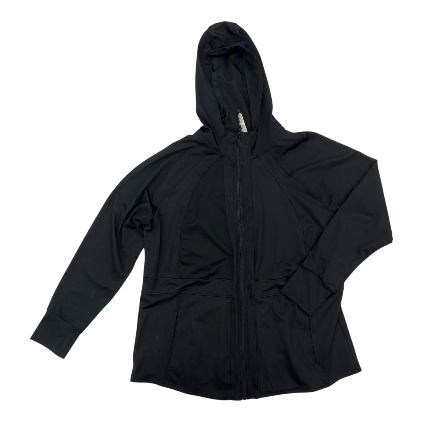 Athletic Jacket By Rbx In Black, Size:2X