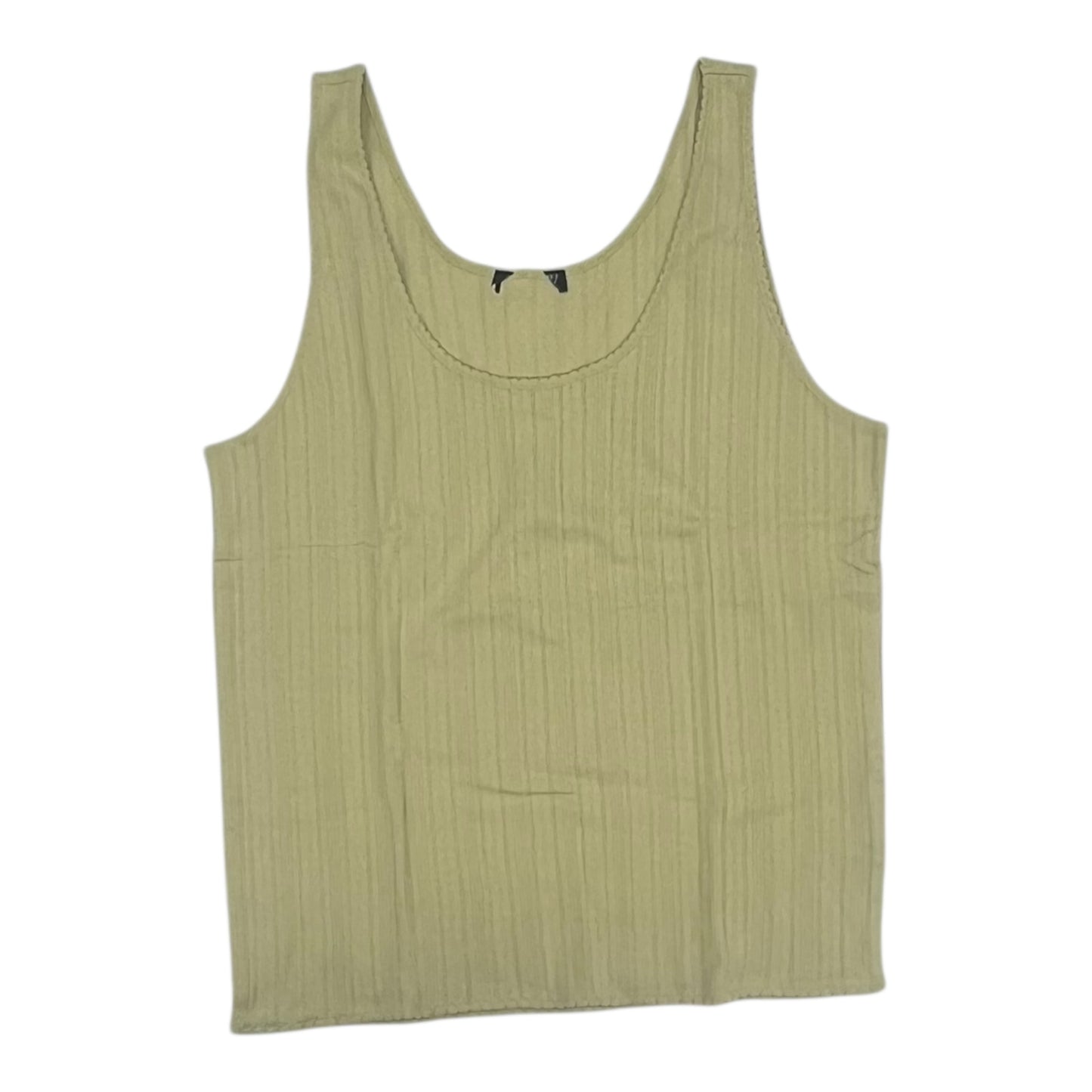 Tank Top By J. Crew In Green, Size:Xl