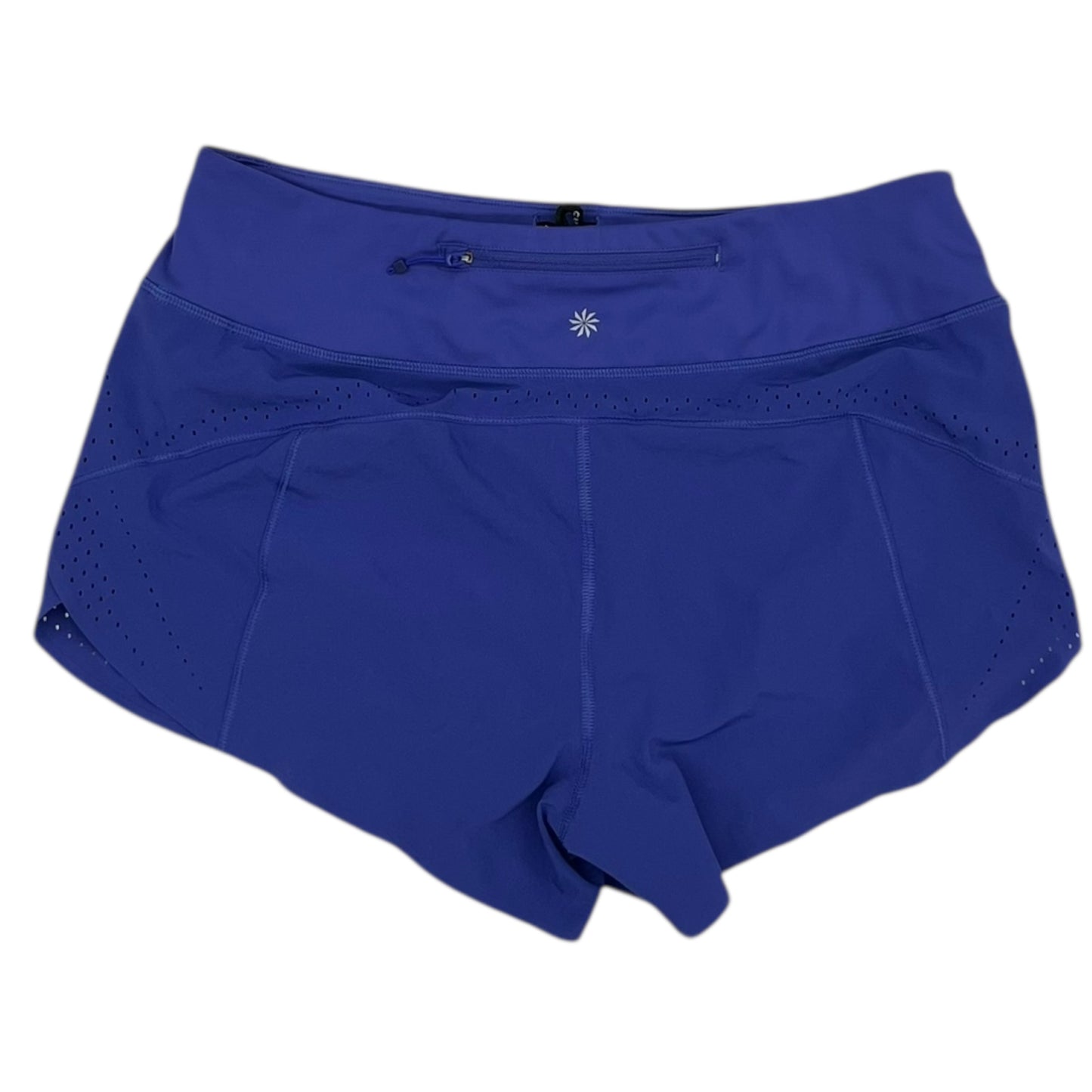 Athletic Shorts By Athleta In Blue, Size:M