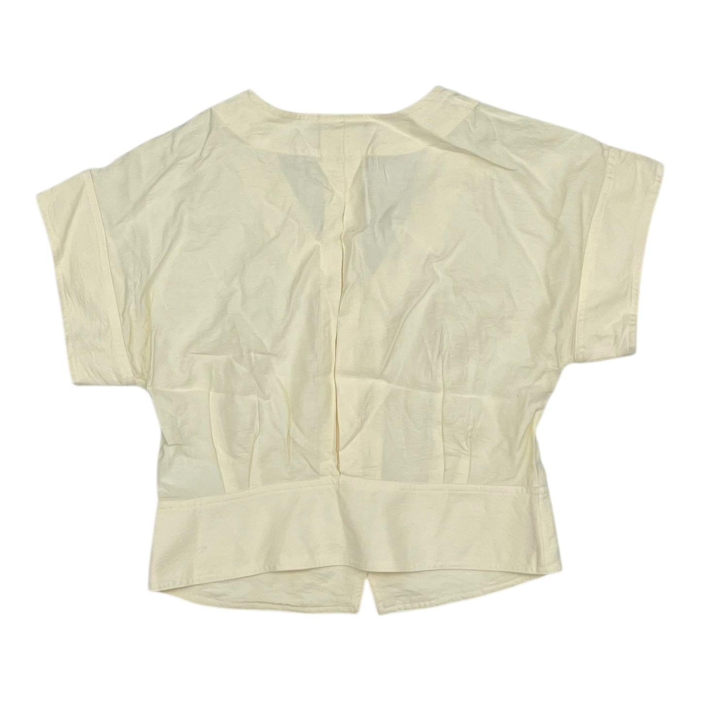 Blouse Ss By Madewell In Cream, Size:M