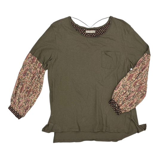 Top Ls By We The Free In Green, Size:M