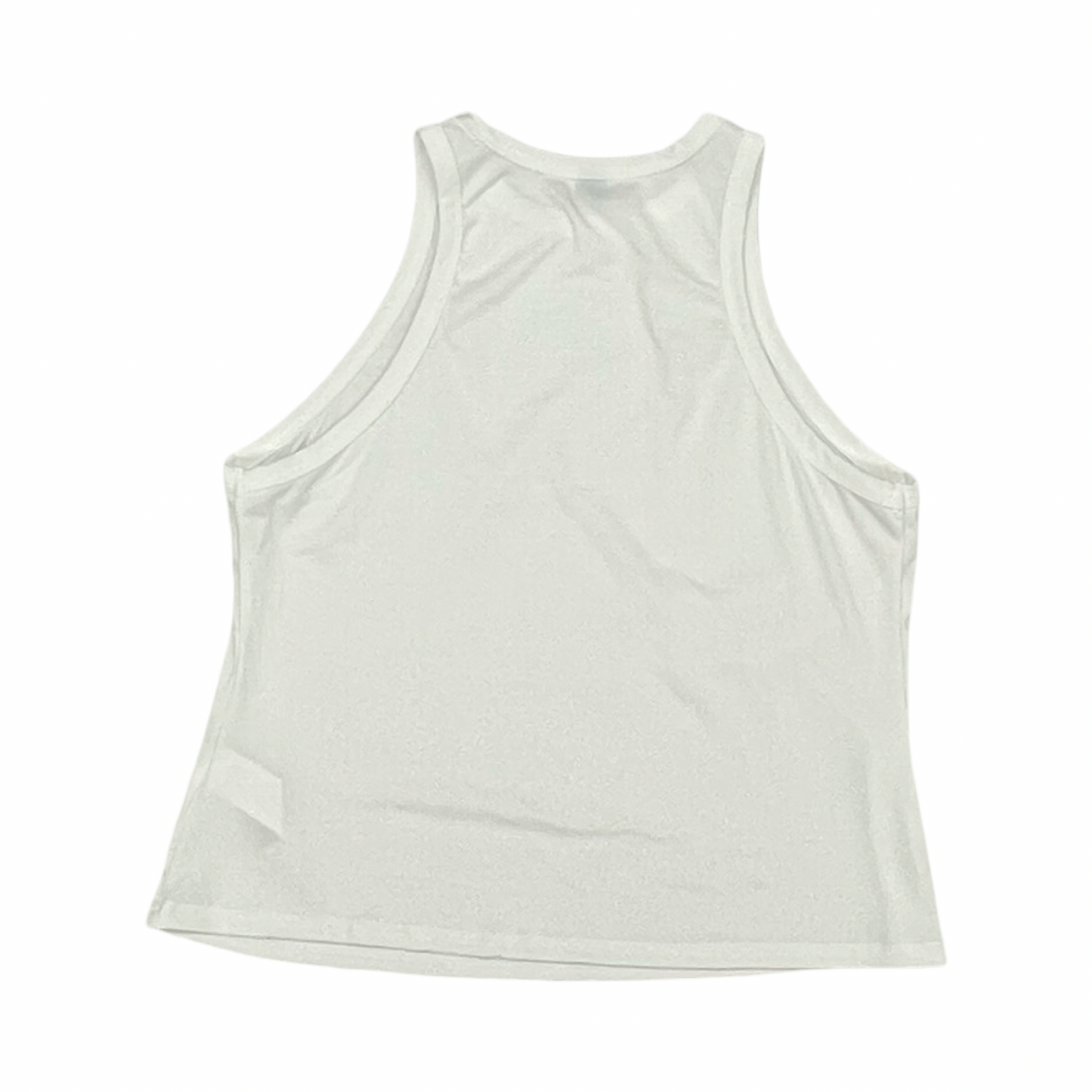 Tank Top By Cmf In White, Size:2X