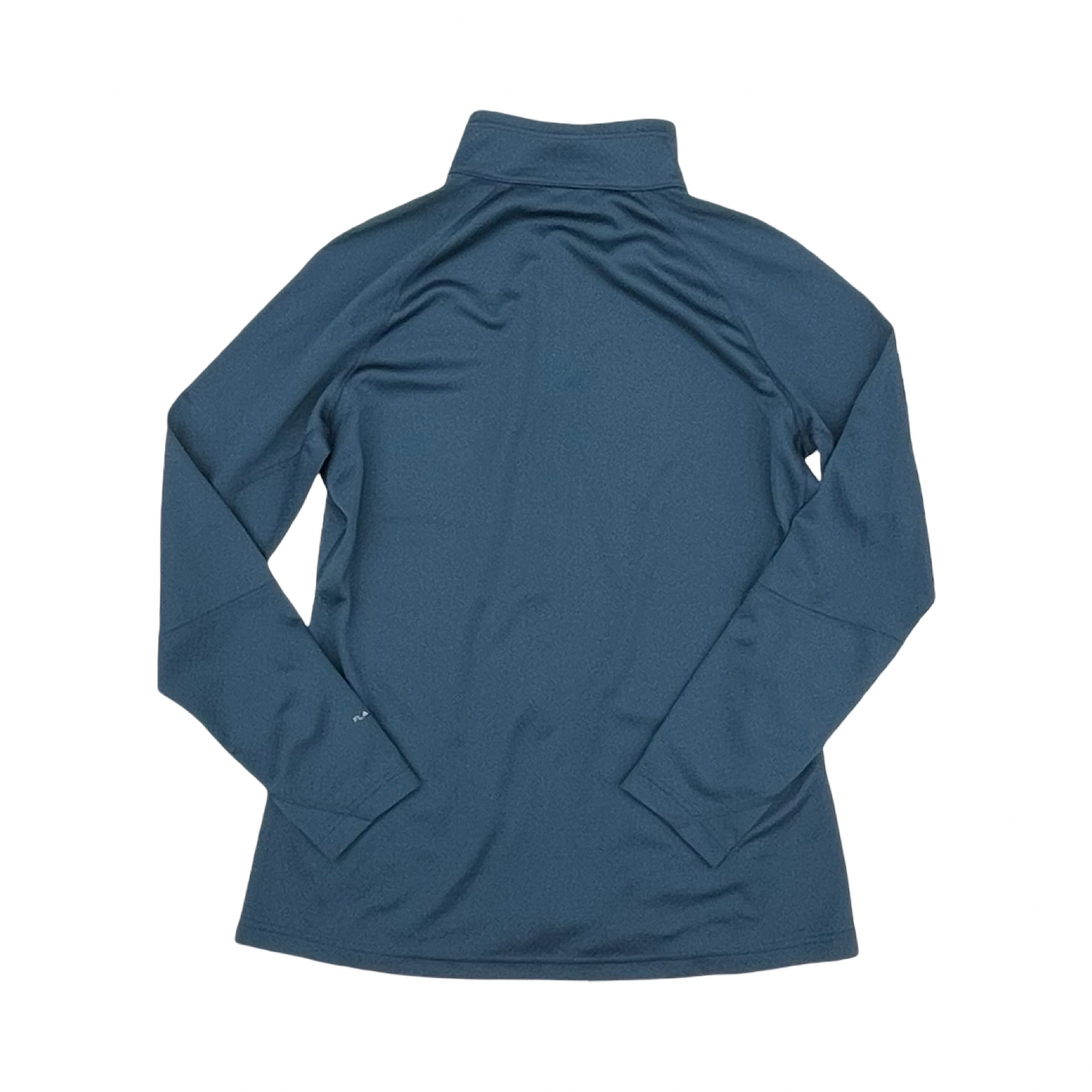 Athletic Top Ls Collar By The North Face In Blue, Size:L
