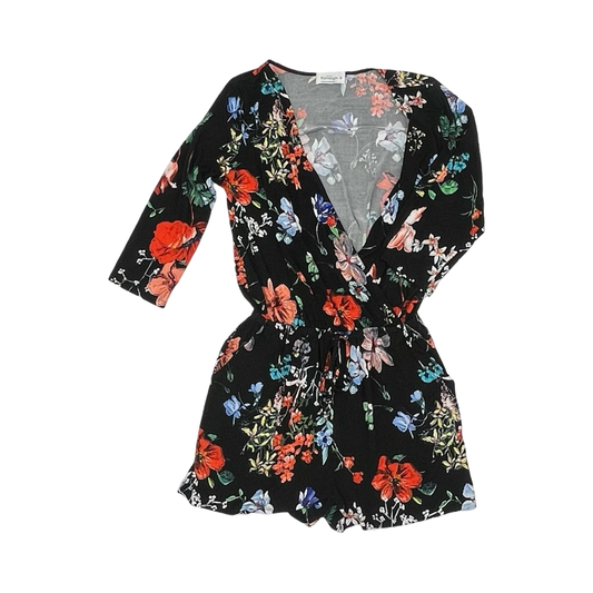 Romper By Kaileigh In Floral Print, Size:S