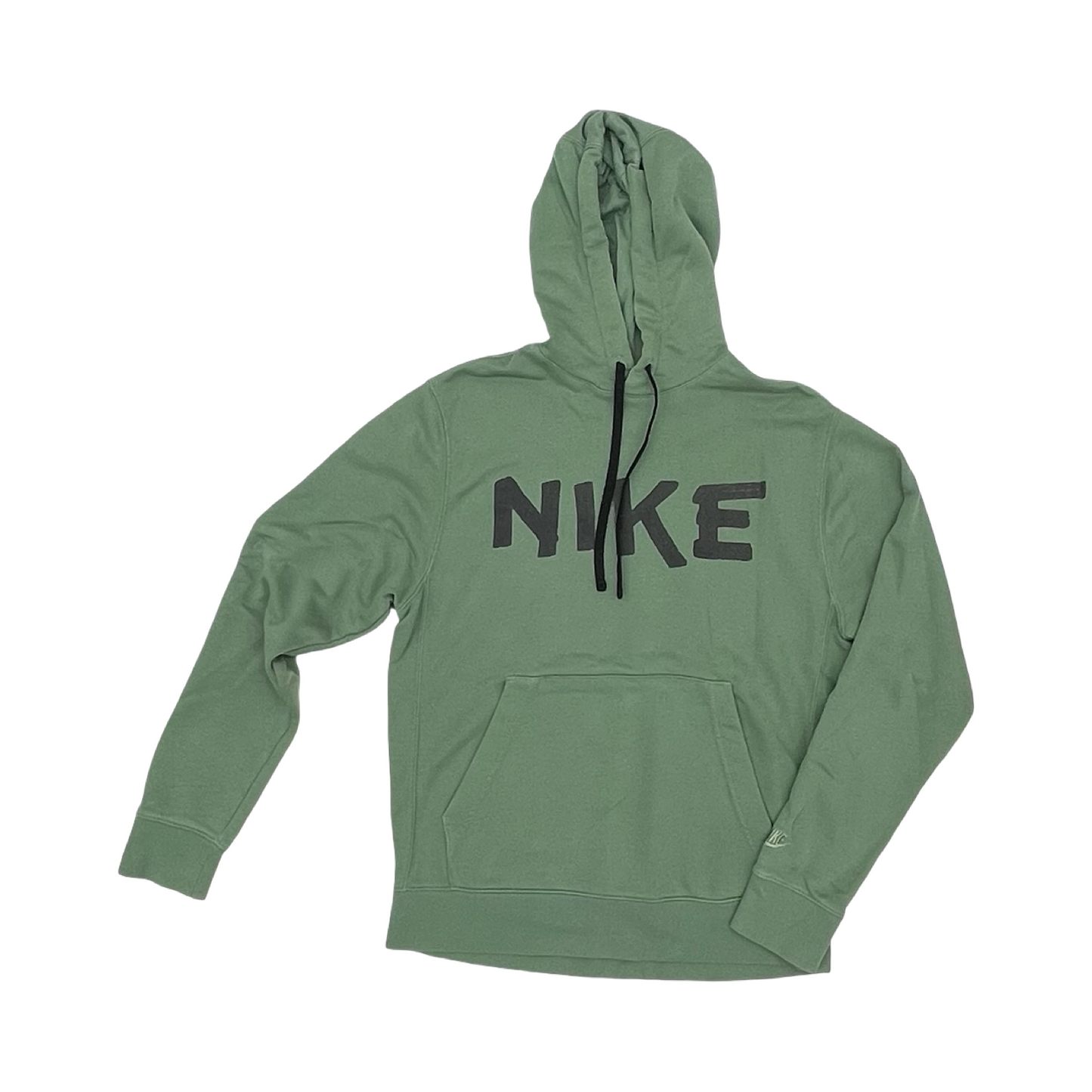 Sweatshirt Hoodie By Nike In Green, Size:S