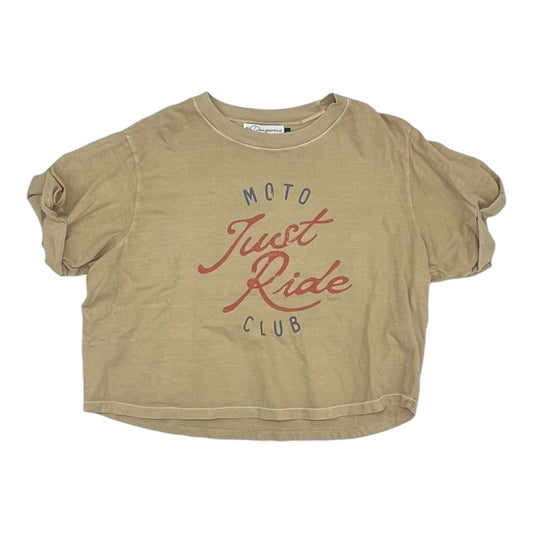 Top Ss By Girl Dangerous In Yellow, Size:L