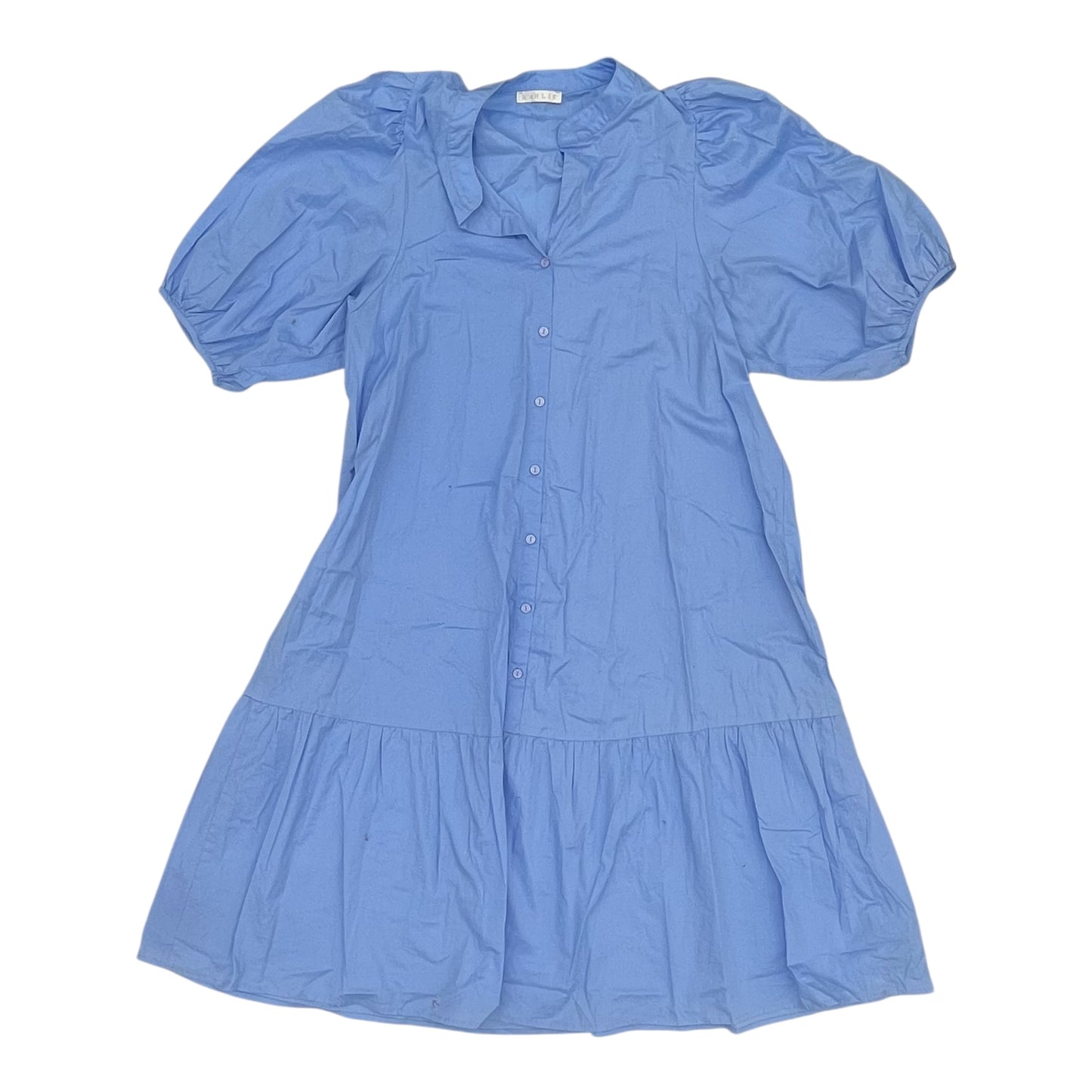 Dress Party Midi By Clothes Mentor In Blue, Size:L