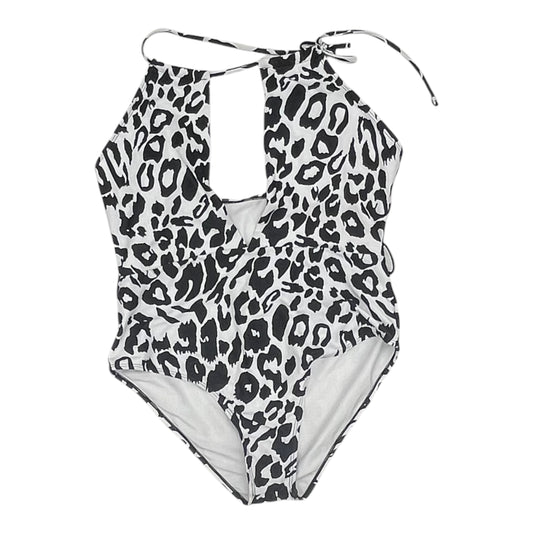 Swimsuit By Shein In Black & White, Size:2X