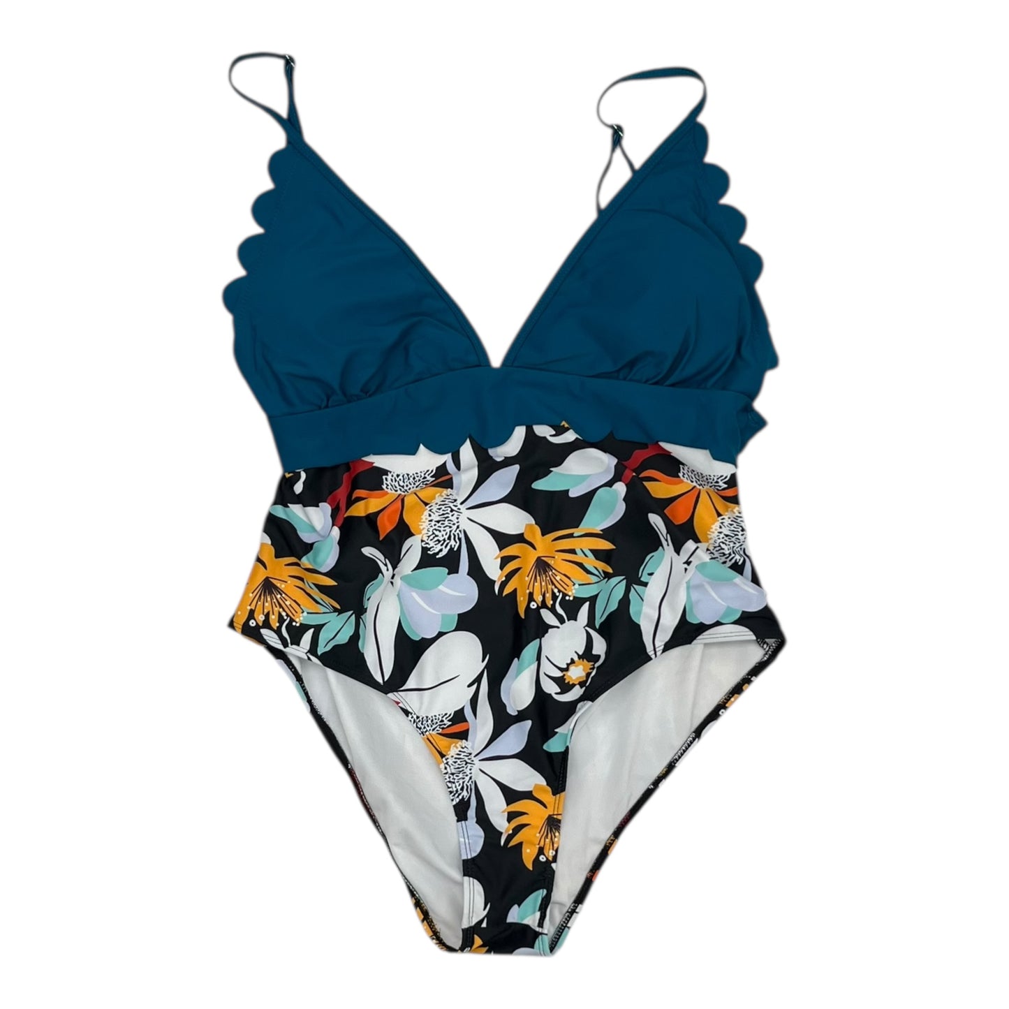 Swimsuit By Shein In Multi, Size:2X