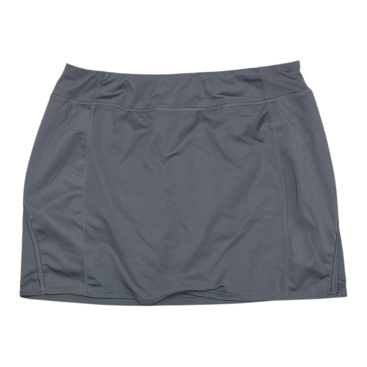 Athletic Skort By Tangerine In Grey, Size:Xl