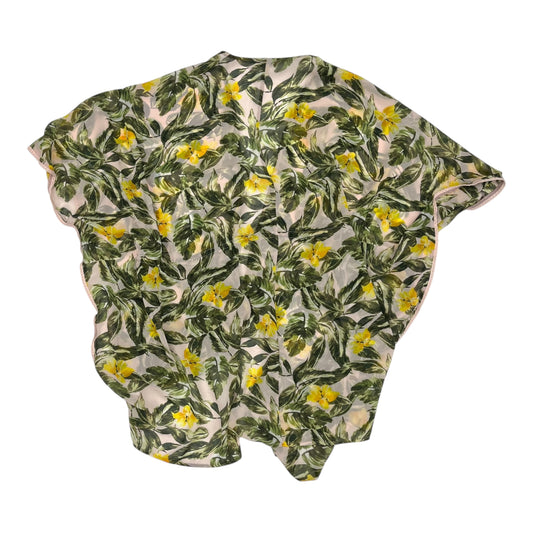 Swimwear Cover-Up By Lily White In Floral Print, Size:Xl