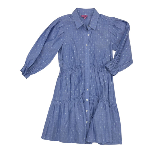 Dress Casual Short By Mi Ami In Blue, Size:Xs