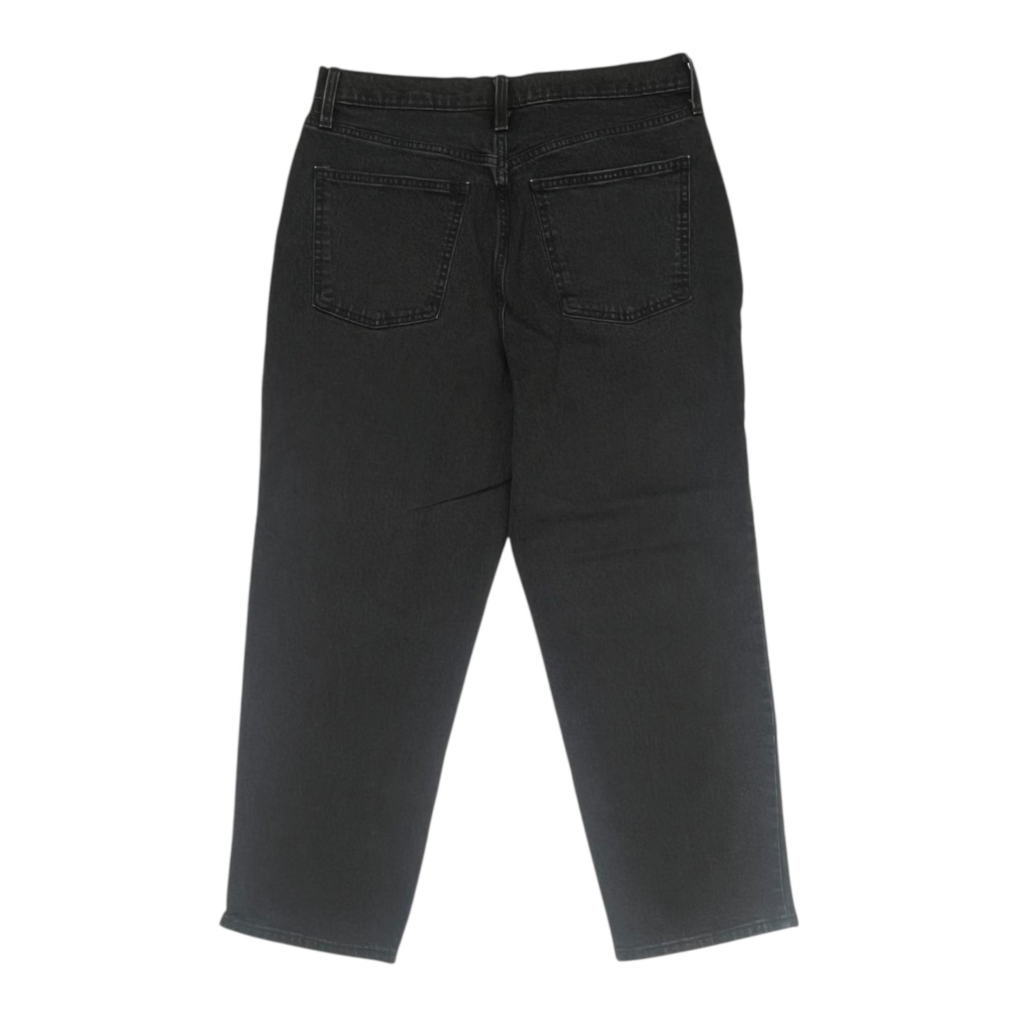Jeans Straight By Universal Thread In Black Denim, Size:14