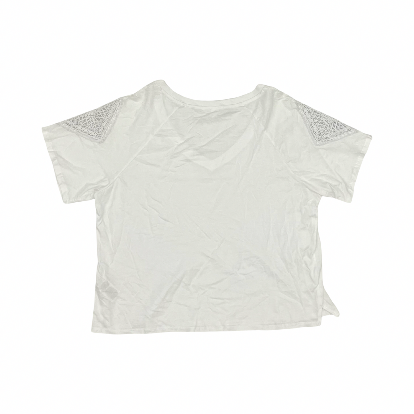 Top Ss By C And C In White, Size:Xl