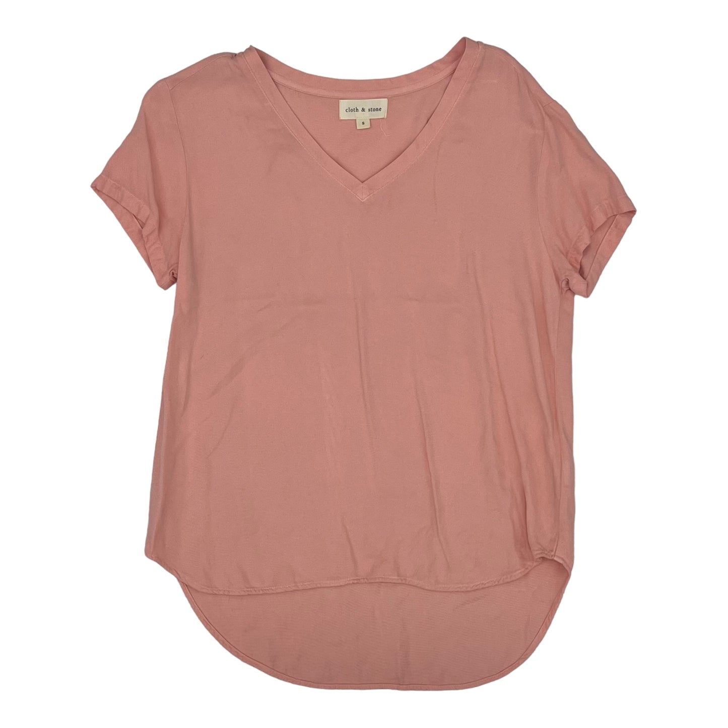 PINK CLOTH & STONE TOP SS, Size S