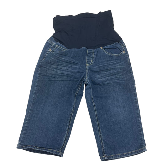 BLUE DENIM MAT SHORTS by CLOTHES MENTOR Size:M