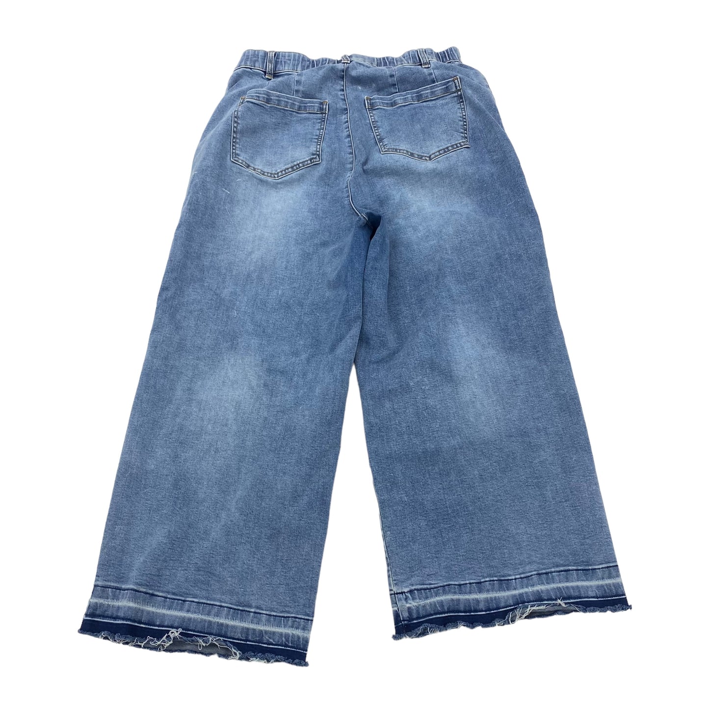 BLUE DENIM JEANS STRAIGHT by CLOTHES MENTOR Size:12.5