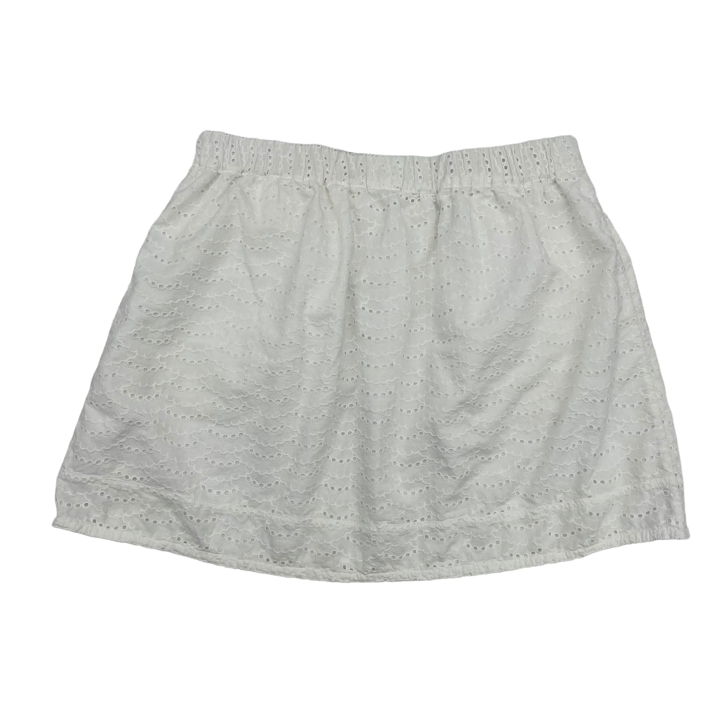 WHITE J. CREW SKIRT MINI & SHORT, Size M