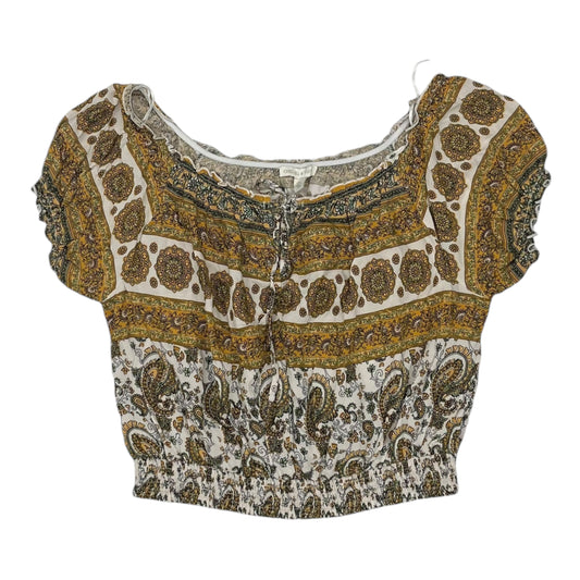 YELLOW TOP SS by CHELSEA AND VIOLET Size:XL