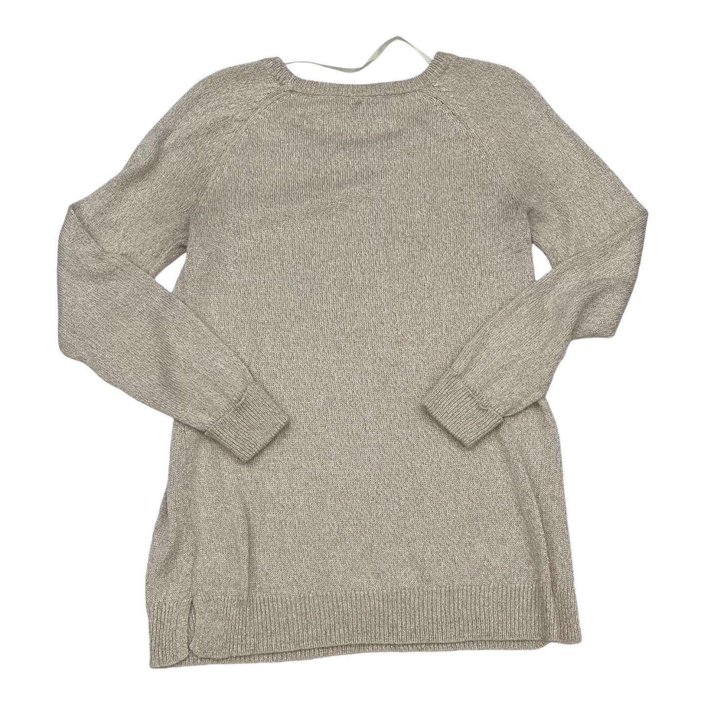 Sweater By Cupio In Gold & Tan, Size:M