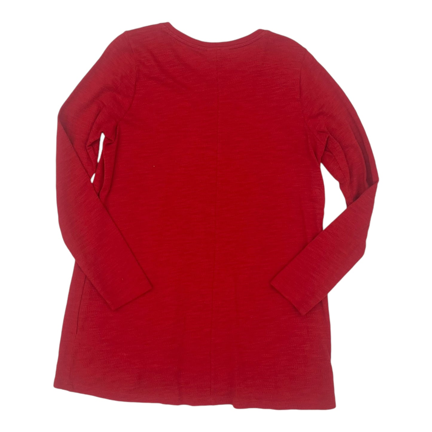 Tunic Ls By J. Jill In Red, Size:Sp