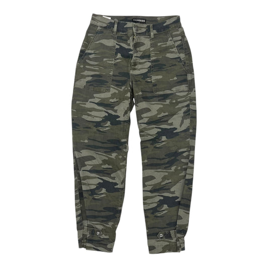 Pants Cargo & Utility By Express In Camouflage Print, Size:4