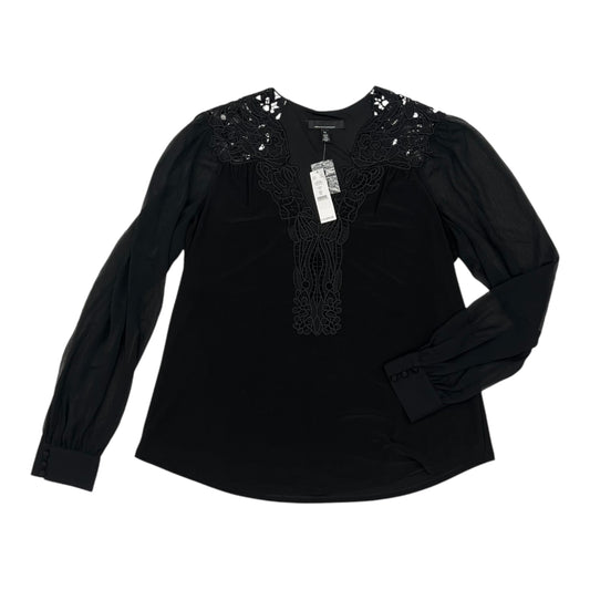 Blouse Ls By White House Black Market In Black, Size:Xl