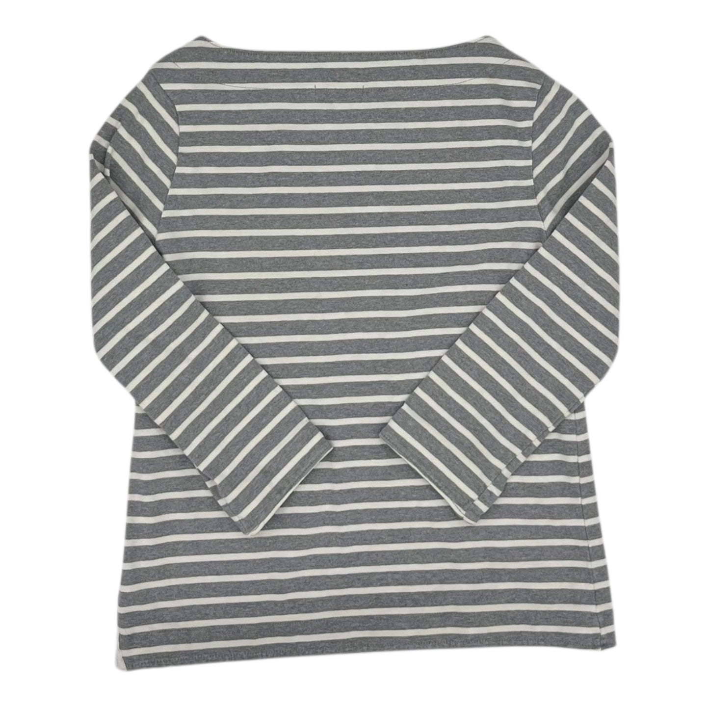Top 3/4 Sleeve By Gap In Grey, Size:S