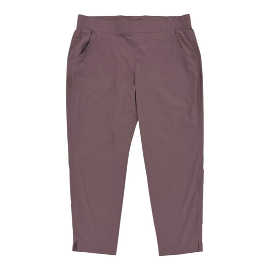 Athletic Pants By Eddie Bauer In Mauve, Size:L