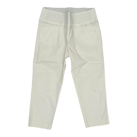 Pants Cropped By Apt 9 In Cream, Size:10P