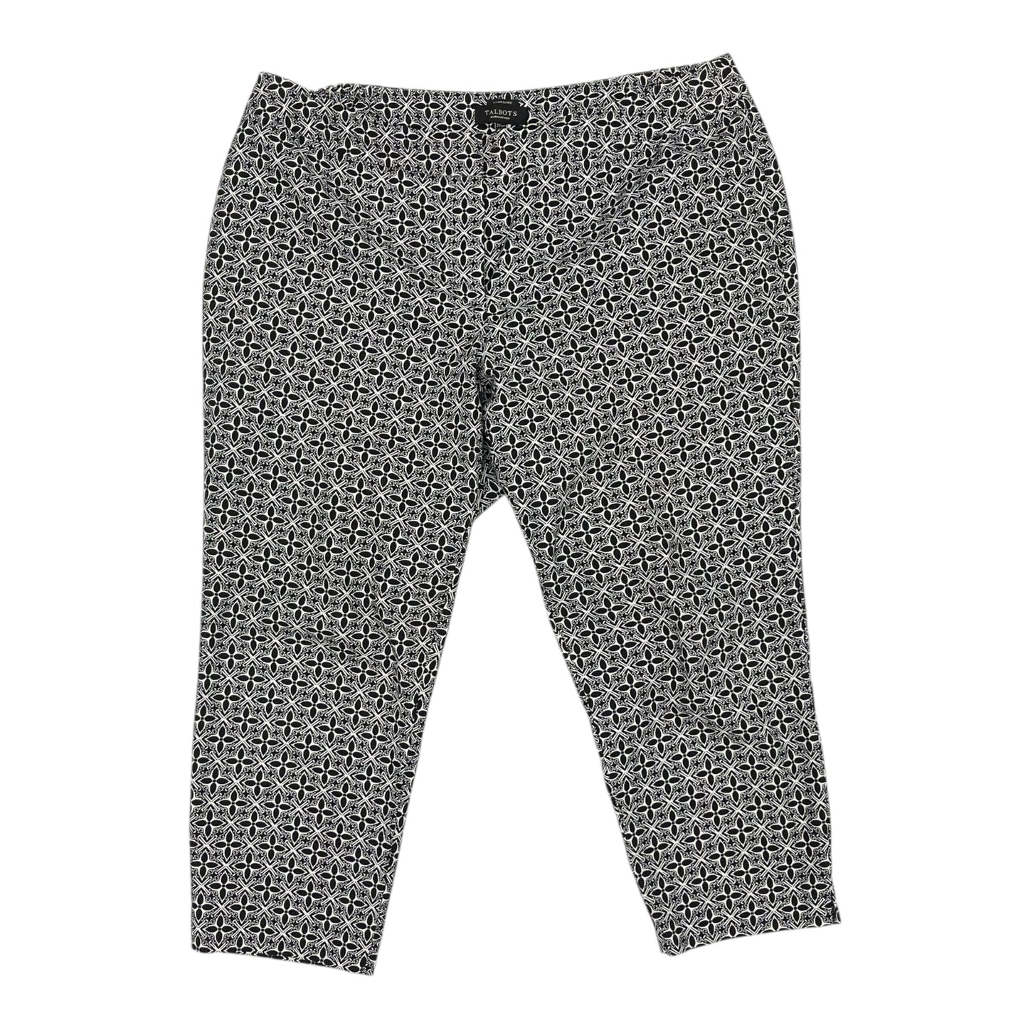 Pants Chinos & Khakis By Talbots In Black & White, Size:20