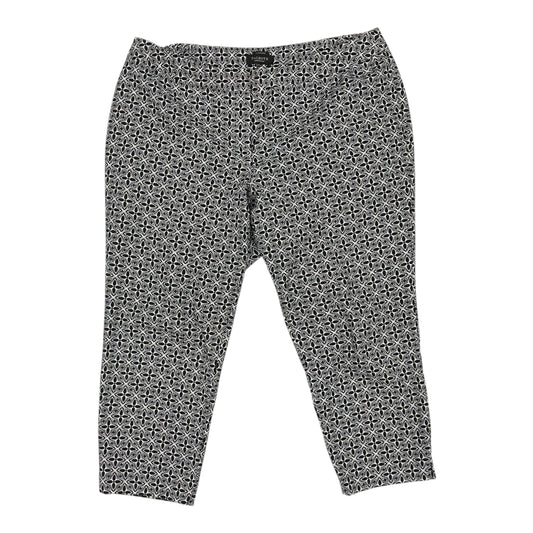 Pants Chinos & Khakis By Talbots In Black & White, Size:20