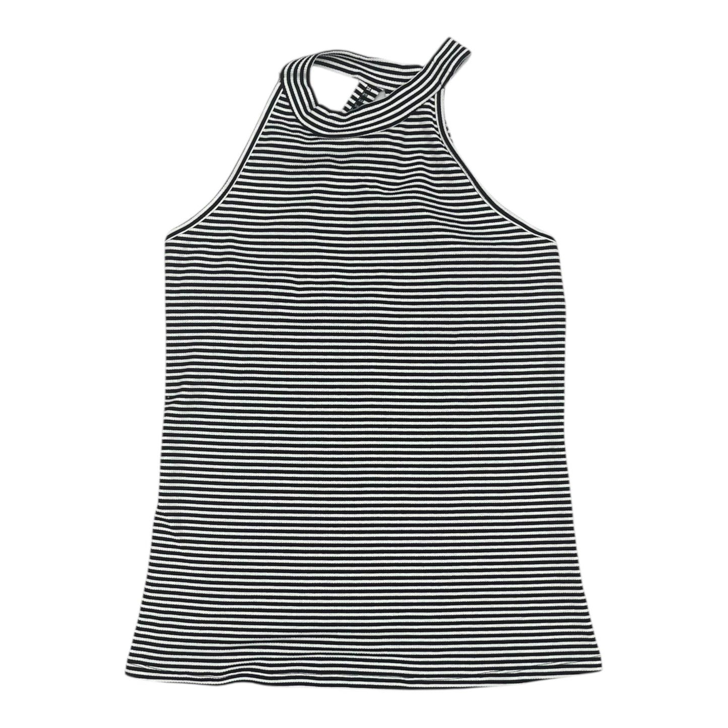 Tank Top By Doe & Rae In Black & White, Size:L